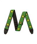 Dunlop Jimi Hendrix Series Strap, Filmore Blacklight Green