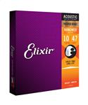 Elixir Nanoweb Coated Phosphor Bronze Extra Light .010-.047