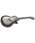 ESP Eclipse Custom Silver Liquid Metal Burst