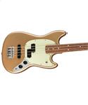 Fender Player Mustang Bass PJ Pau Ferro Firemist Gold