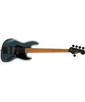 Squier Contemporary Active Jazz Bass HH V Roasted Maple Fingerboard Gunmetal Met