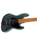 Squier Contemporary Active Jazz Bass HH V Roasted Maple Fingerboard Gunmetal Met