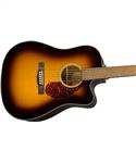 Fender CD-140SCE Dreadnought Walnut Fingerboard Sunburst