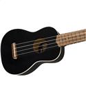 Fender Venice Soprano Ukulele Black
