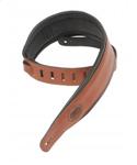 Levys MSS1-BRN Guitar Strap Leather brown