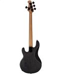 Music Man Sterling StingRay 34 Poplar Burl Top Trans Black Satin