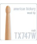 Promark TX 747W American Hickory Wood Tip