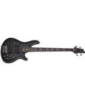 Schecter Hellraiser Extreme 4 See Thru Black Satin