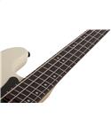 Schecter P-4 Ivory Rosewood Fretboard USA Pickup