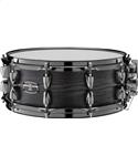 Yamaha LHS1455 Live Custom Hybrid Oak 14" Snare Charcoal Sunburst