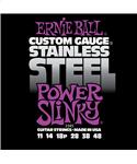 Ernie Ball 2245 Stainless Steel Power Slinky .011-.048