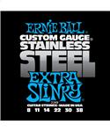 Ernie Ball 2249 Stainless Steel Extra Slinky .008-.038