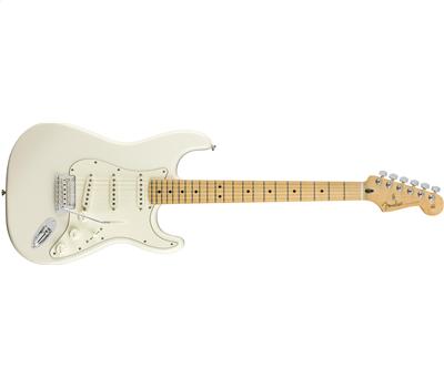 Fender Player Stratocaster Maple Fingerboard Polar White1