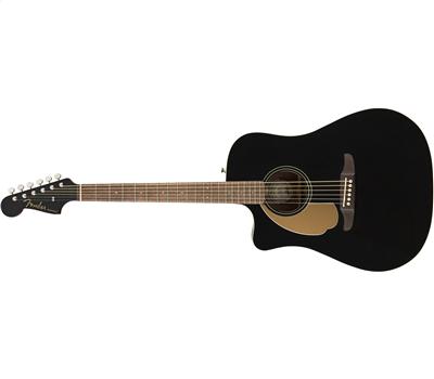 Fender Redondo Player LH Walnut Fingerboard Jetty Black1