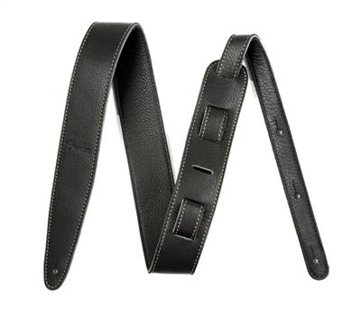 Fender Artisan Crafted Leather Strap 2" Black