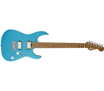 Charvel Pro-Mod DK24 HH 2PT CM Caramelized Maple Fingerboard Matte Blue Frost1