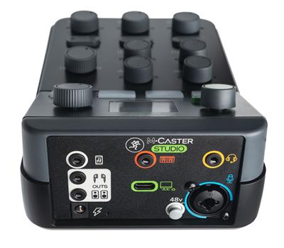 MACKIE M-Caster Studio - portabler Live Streaming Mixer3
