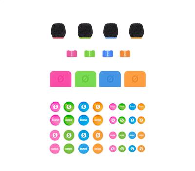 RODE Colors Set 3 - Farbkennzeichnungen, 4 Farben1