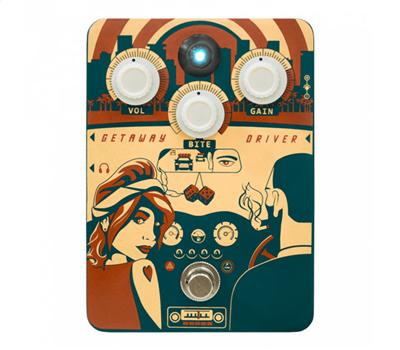 Orange Getaway Driver - Drive / 70s Amp Pedal mit CabSim Kopfhörer Ausgang1