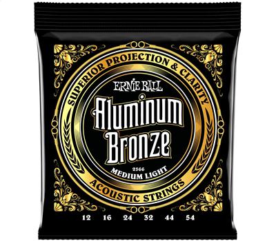 Ernie Ball 2566 Aluminum Bronze Medium Light .012-.054